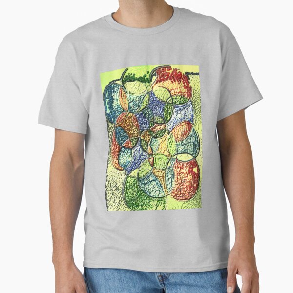 Tinfoil Alien Heads Classic T-Shirt
