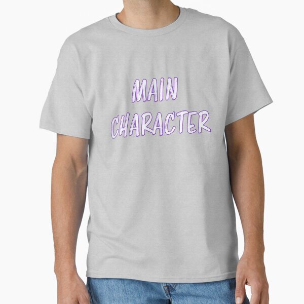 Main Character Text Art Design Classic T-Shirt
