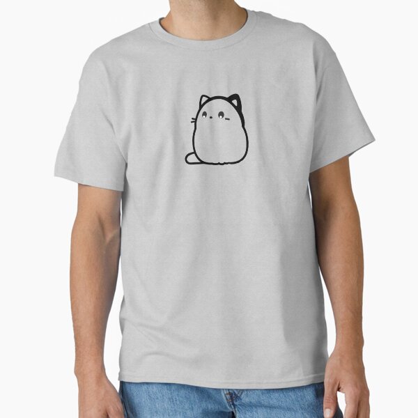 cute cat animal sticker Classic T-Shirt