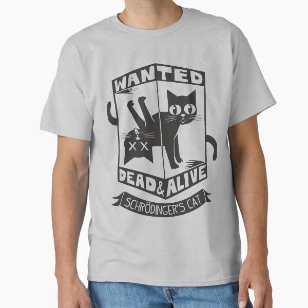 The Flash (Cisco's shirt) - Wanted Dead and Alive (Scrödinger's Cat) Classic T-Shirt