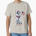 USA World Cup 2026 Dog Patriotic Soccer Fan by Cherry Glow