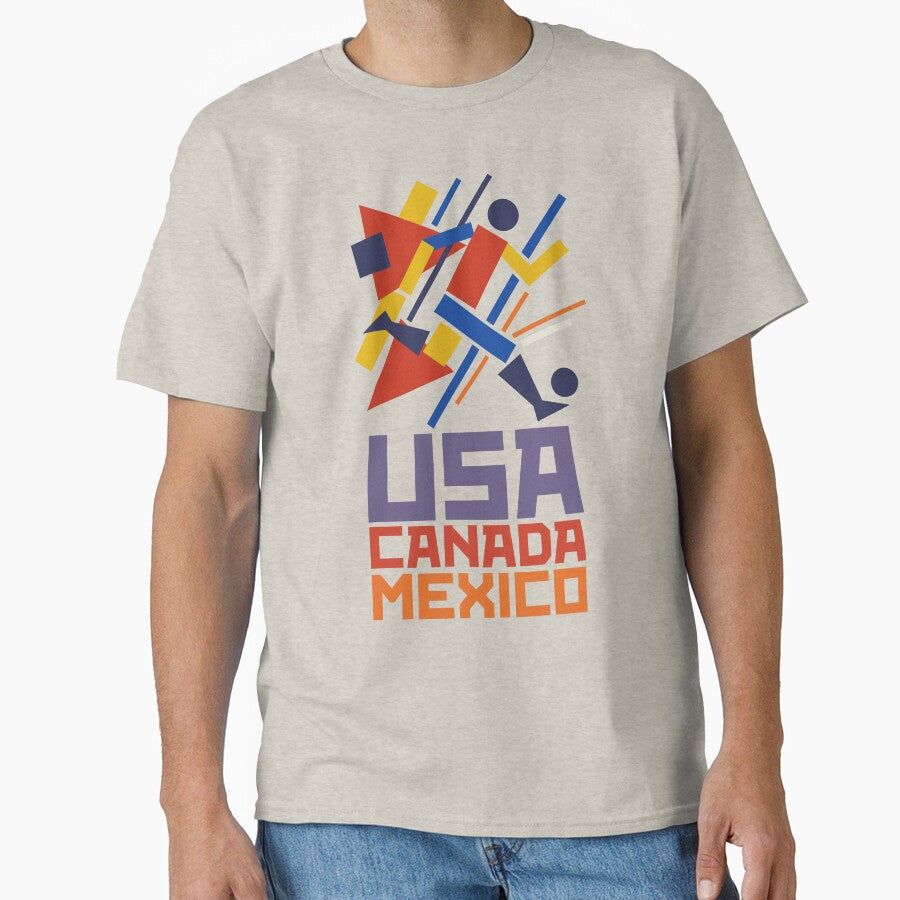USA Canada Mexico – Geometric Soccer Chaos by CARPIO Creations