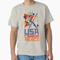 USA Canada Mexico – Geometric Soccer Chaos by CARPIO Creations