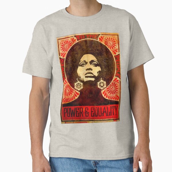 Angela Davis poster 1971 Classic T-Shirt