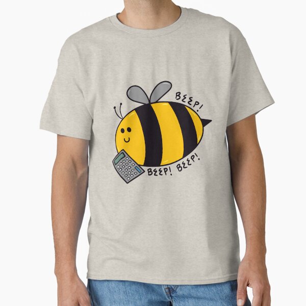 Calculator Bumblebee Bee Beep! Classic T-Shirt