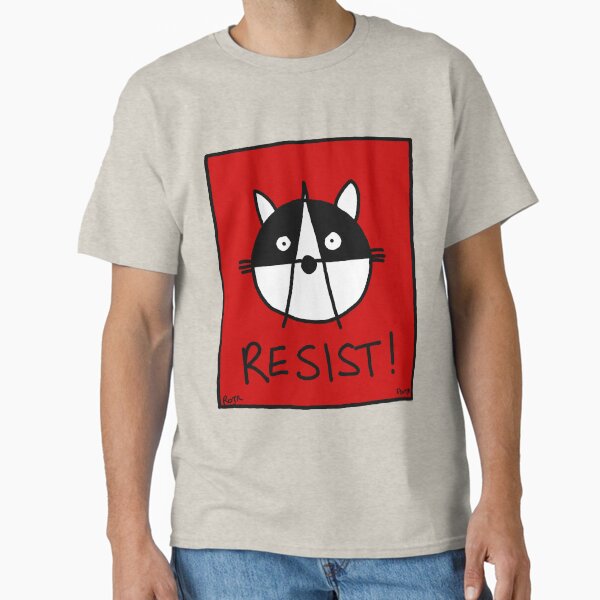 Resist! With the Raccoons of the Resistance Classic T-Shirt