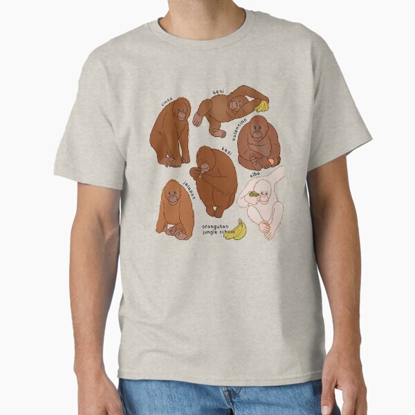 orangutan jungle school Classic T-Shirt