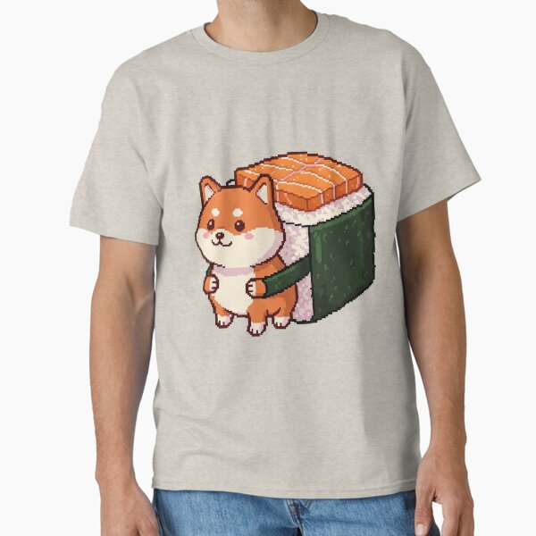 Pixel Shiba Sushi Adventure Classic T-Shirt