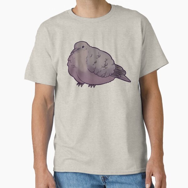 Fluffy Mourning Dove Classic T-Shirt