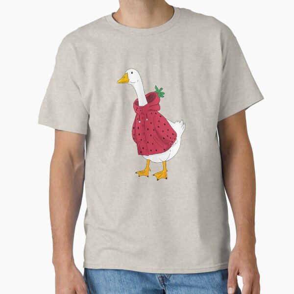 Goose in a strawberry costume Classic T-Shirt