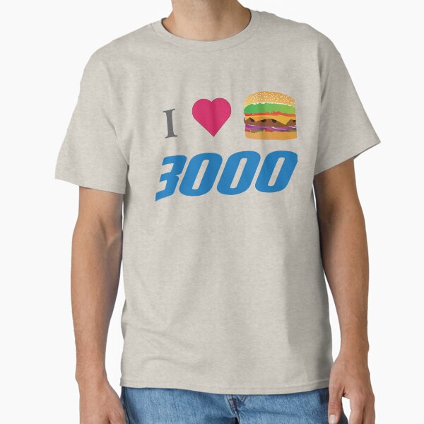 I Heart Burger 3000 Classic T-Shirt
