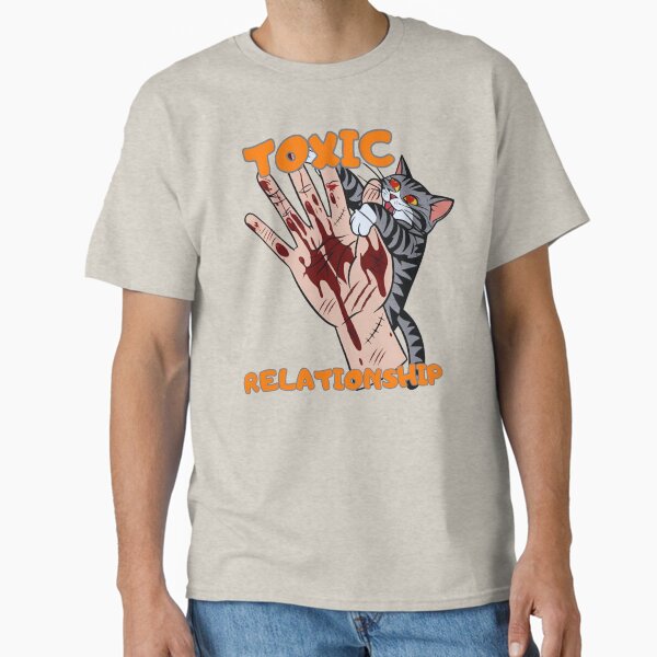 Toxic relationship cat Classic T-Shirt