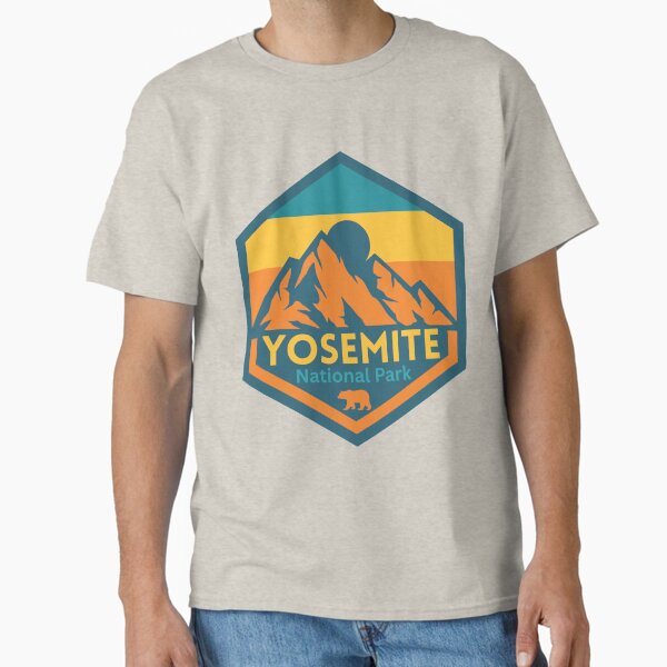 Yosemite National State Park Classic T-shirt Sticker Classic T-Shirt