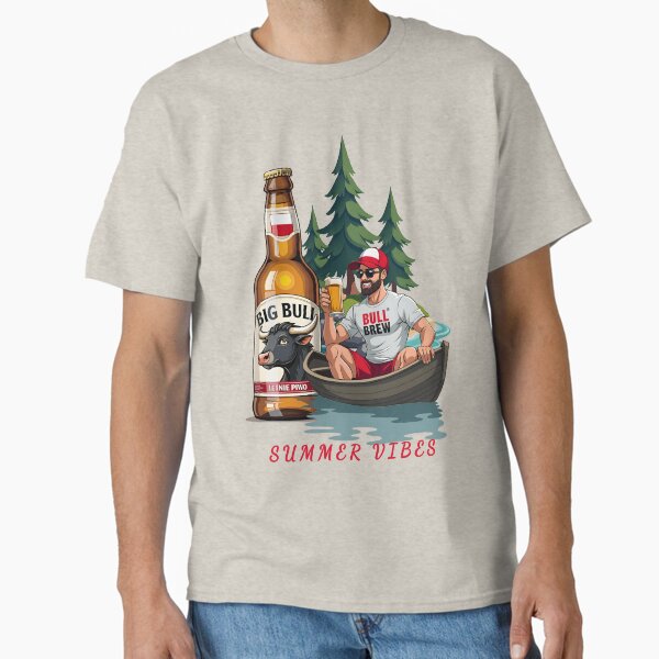 Summer Vibes Big Bull - Poland Letnie Piwo Classic T-Shirt