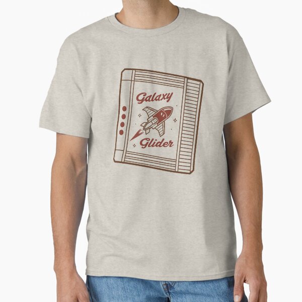 Retro Galaxy Glider Video Game Cartridge Classic T-Shirt