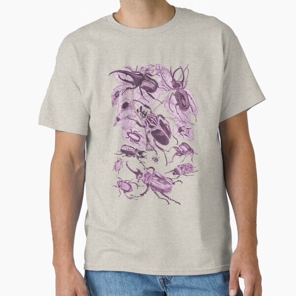 Coleoptera Beetles and Weevils Fuschia Classic T-Shirt