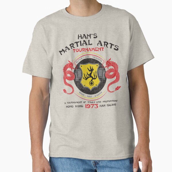 Hans Martial Arts Tournament Lts Worn Classic T-Shirt