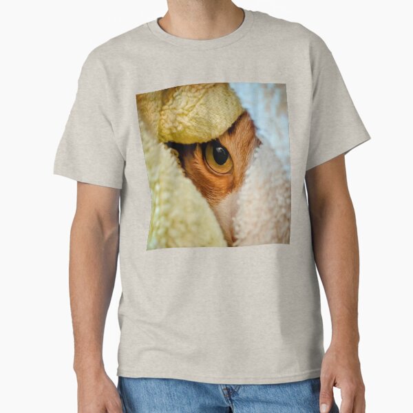 Blanket Surveillance â€“ Cat Photography by J Packer Samms Classic T-Shirt