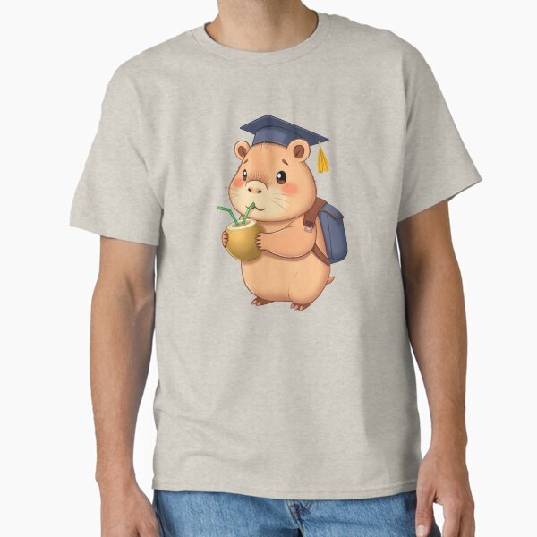 Graduated Capybara Classic T-Shirt