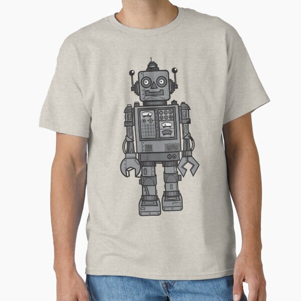 Vintage Robot Classic T-Shirt