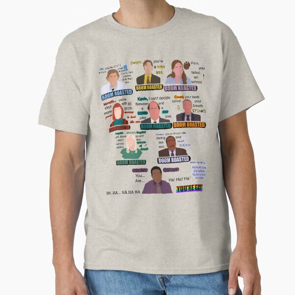The Office Boom Roasted Scene Classic T-Shirt