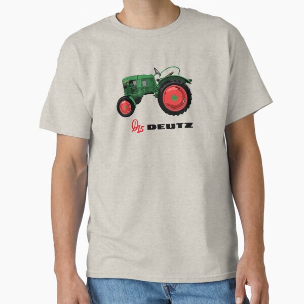 Vintage tractor D15 Deutz illustration Classic T-Shirt