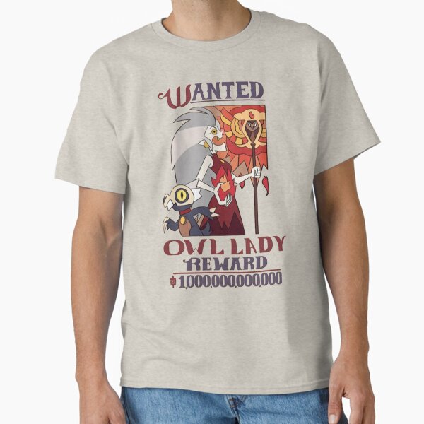 Wanted Owl Lady (The owl house| Perfect Gift Classic T-Shirt