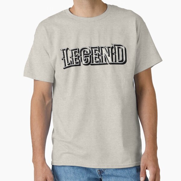 LEGEND â€“ Structured typography in classic vintage style Classic T-Shirt