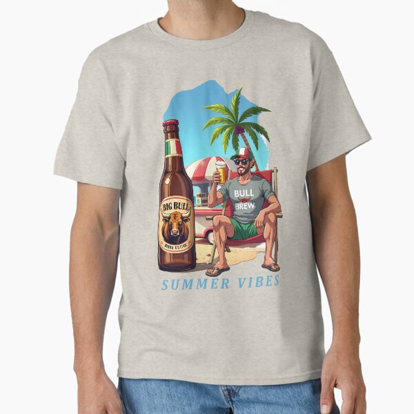Summer Vibes Big Bull - Italy Birra Estiva Classic T-Shirt