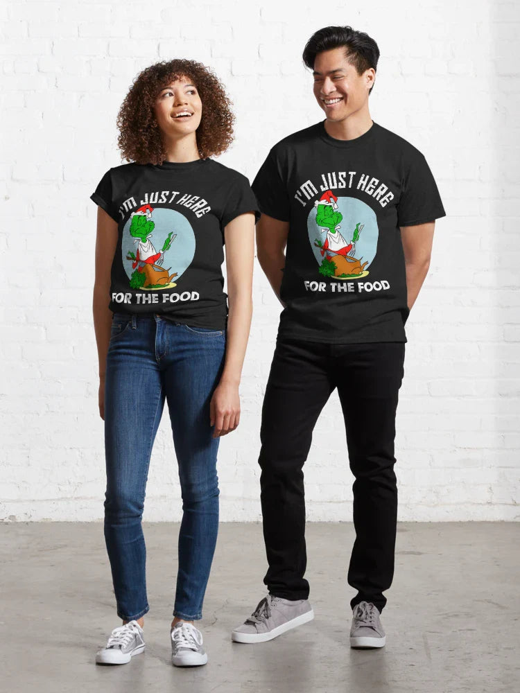 I'm just here for the food Classic T-Shirt