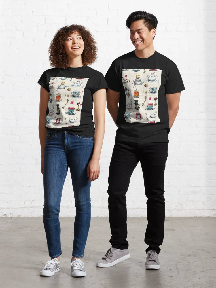 Doors Talk, Mushrooms Glow, Teacups Overflow With Magic Classic T-Shirt