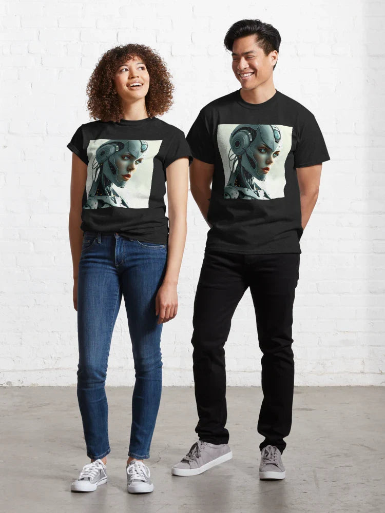 She thinks in binary Classic T-Shirt