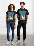 Ski Kitzbühel Austria (eroded) Classic T-Shirt