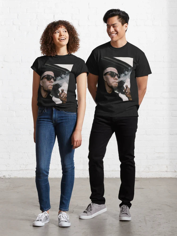 Nate Diaz UFC Cool Smoking Nate Diaz Bloody Nate Diaz Classic T-Shirt