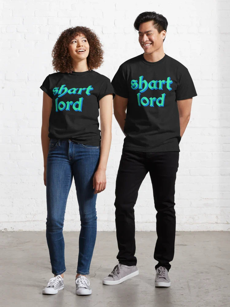 Shart Lord in Green Medieval Typography Classic T-Shirt