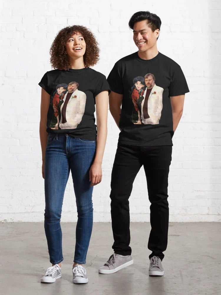 Civilized Influential Intellectuals Scientists Slavoj Zizek With Waifurap Classic T-Shirt