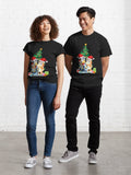 Christmas Family Cartoon Characters, Christmas Tree Classic T-Shirt