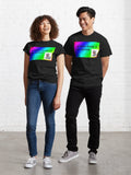 Graphic design is my passion rainbow comic sans Classic T-Shirt