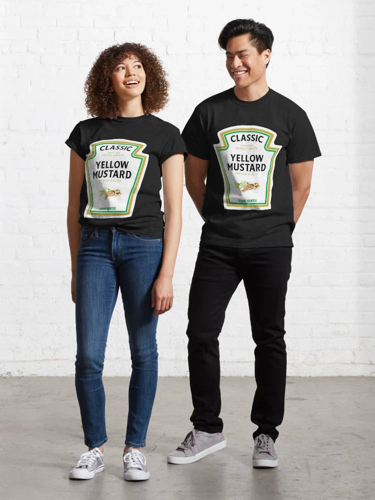 Mustard Halloween 2023 Costume Matching Family Group Couple Mayo Ketchup Classic T-Shirt