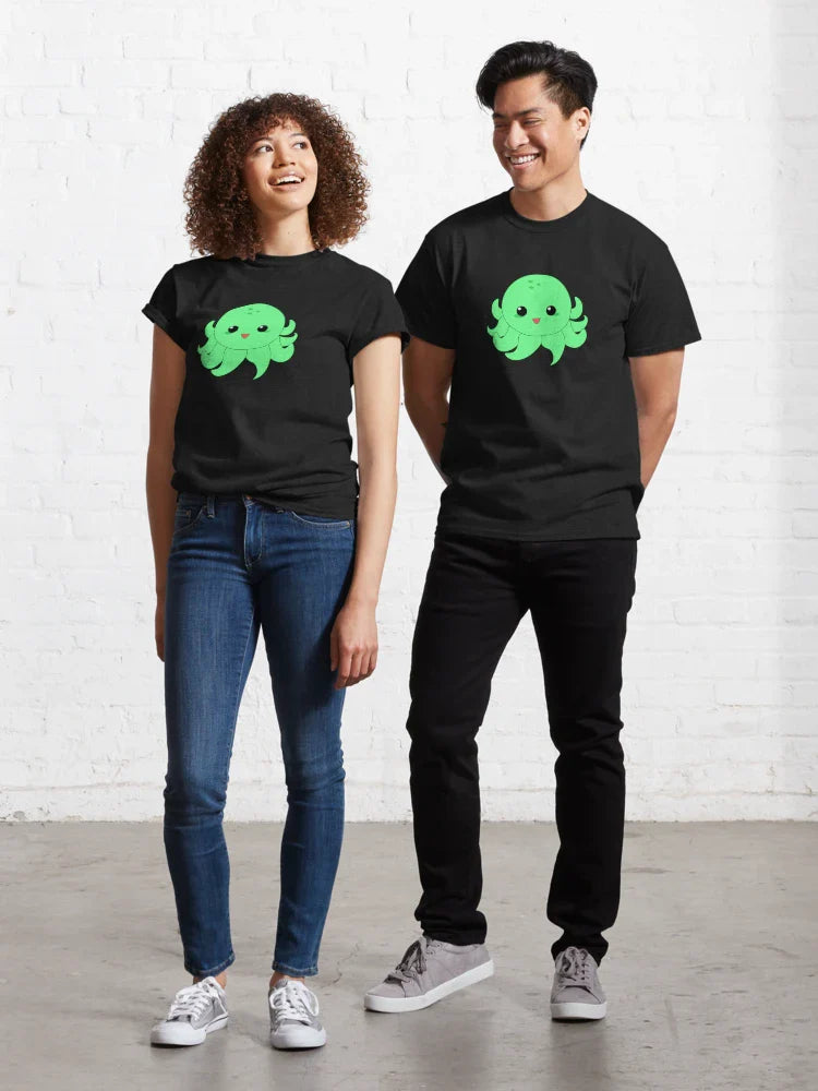 Green Octopus  Classic T-Shirt