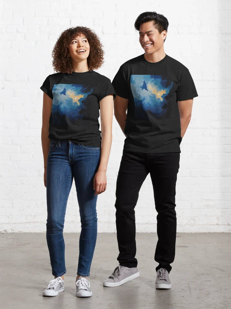 Nebulae | Post-impressionist painting style Classic T-Shirt