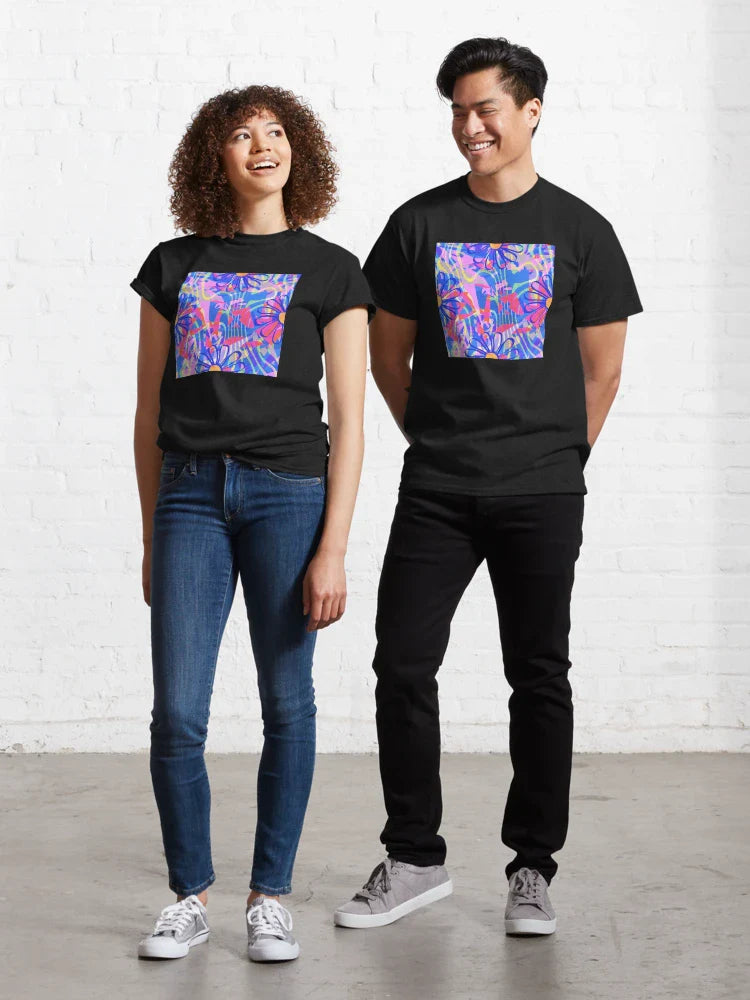 Flower Graffiti Classic T-Shirt