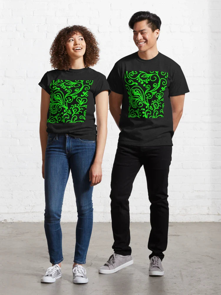 Henna Doodle Classic T-Shirt