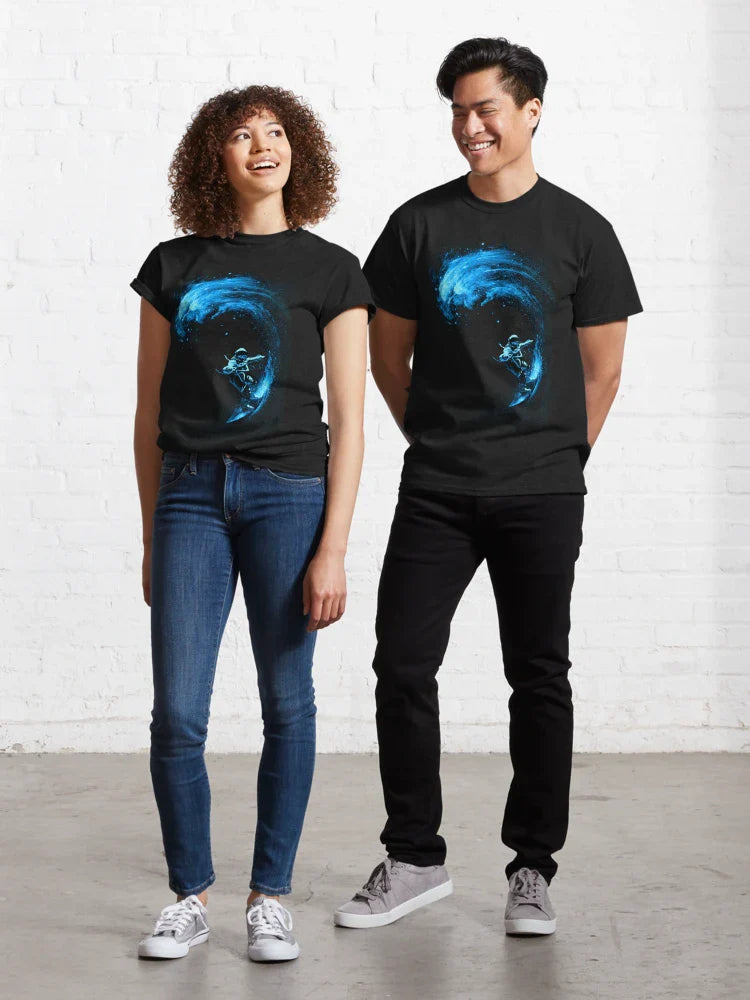 Space Surfing Classic T-Shirt
