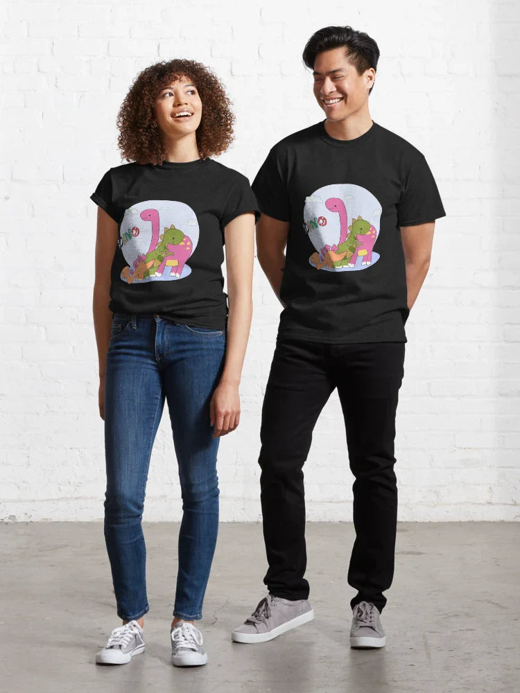 DINO Family T-shirt  Design- Its Okay Not to Be Okay Classic T-Shirt