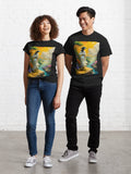 River Walk under a Golden Sky Classic T-Shirt