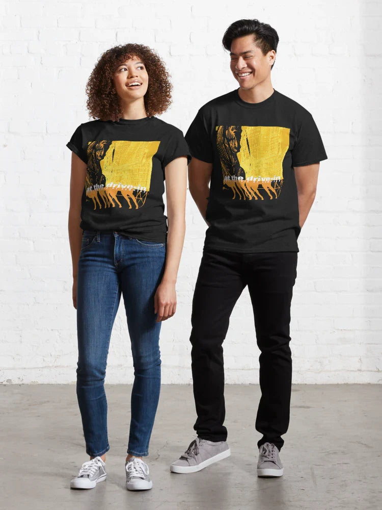 Retro Vintage The Movies Drive In  Women Men Classic T-Shirt