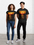 Eclipsed Sunset Over Tranquil Waters Classic T-Shirt