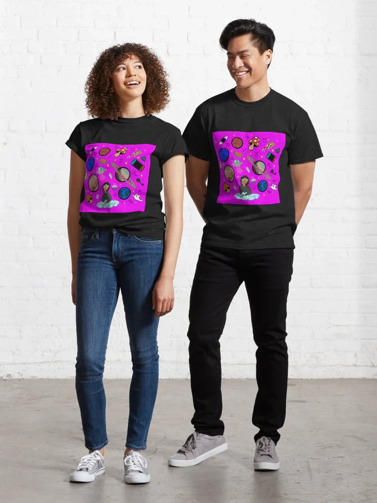 Earth to Kyla - Hot Pink Classic T-Shirt