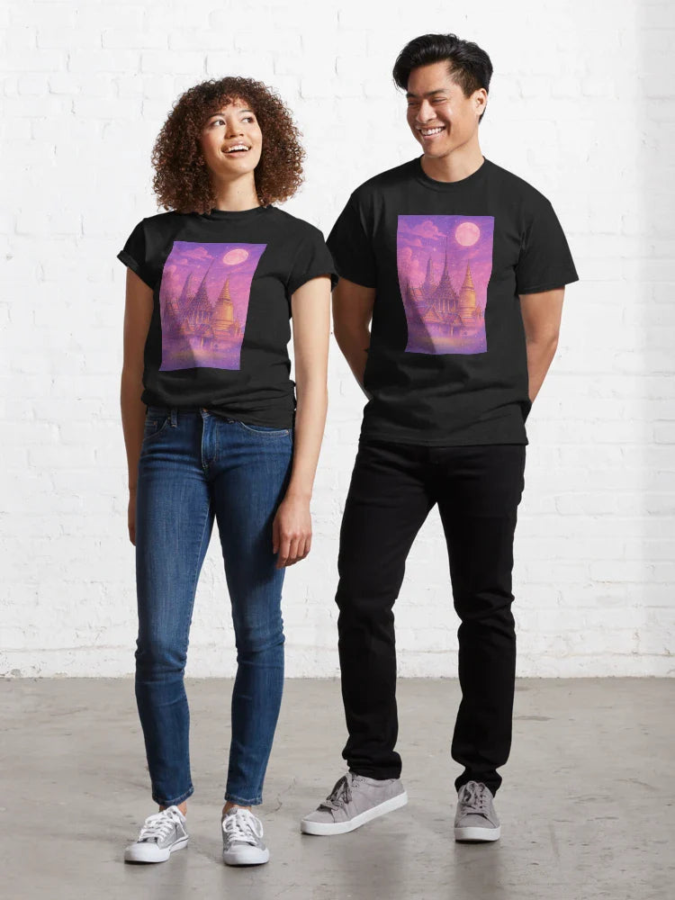 Grand Palace Bangkok Thailand Retro Aesthetic Classic T-Shirt